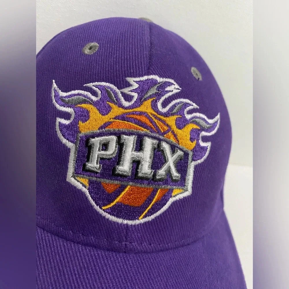 Phoenix Suns Purple Baseball Hat Adjustable NBA Elevation 100% Cotton - Picture 1 of 9